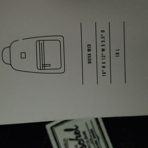 NEW! Herschel Nova Mid-Volume Zip Backpack NWT - Picture 11 of 12